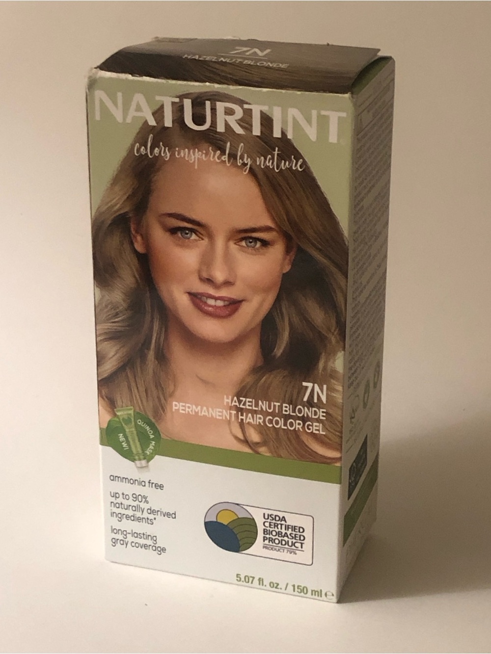 Naturtint 7N Hazelnut Blonde Permanent Hair Color Gel